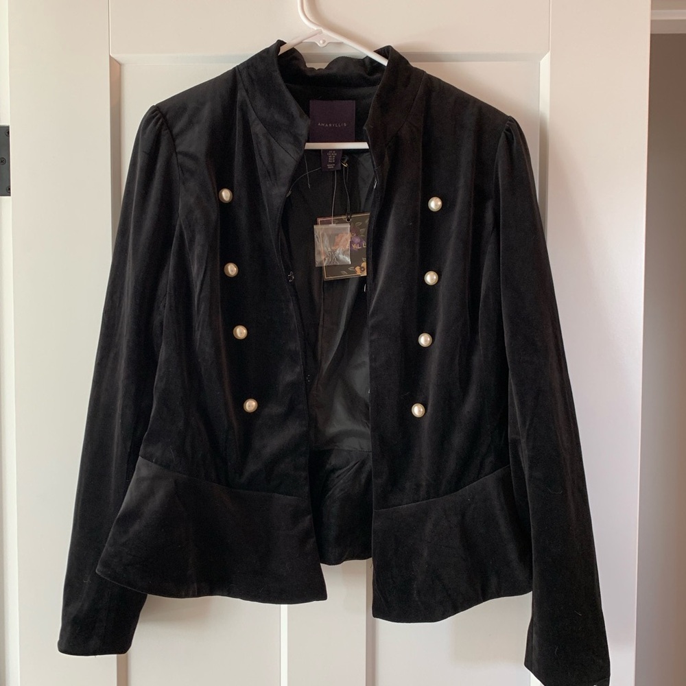 Black Velvet Women's Jacket